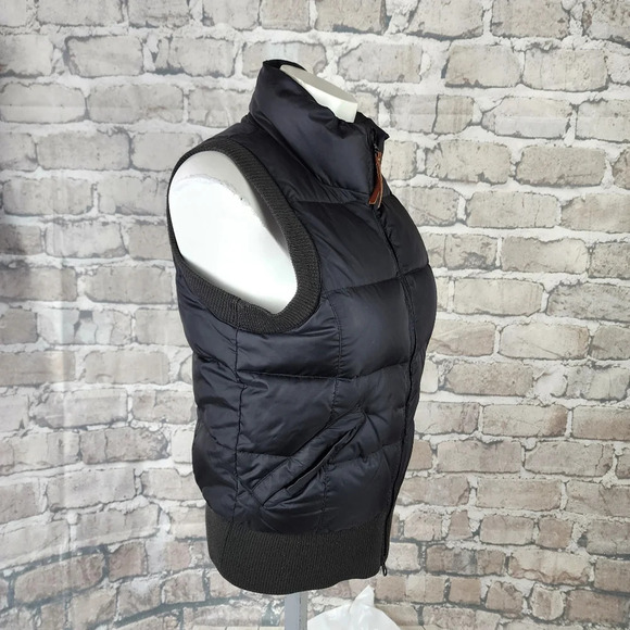 Jacob Connexion Goose Down Puffer Vest Black Size - Picture 7 of 11